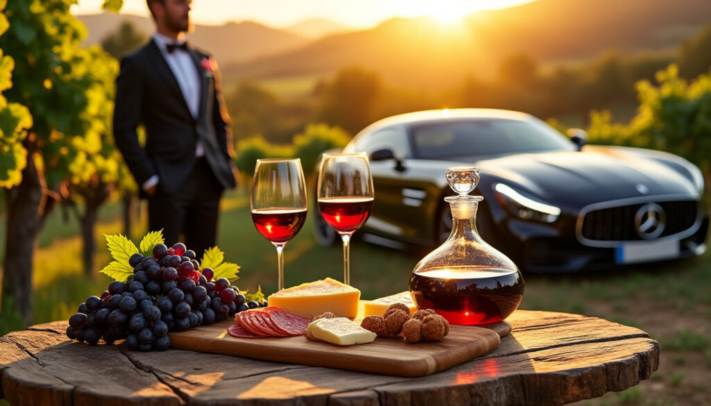 découvrez des expériences viticoles d’exception, dégustez les meilleurs crus et explorez les vignobles prestigieux, tout en profitant du confort et de la sécurité d’un chauffeur privé dédié.