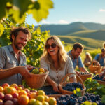participez aux vendanges participatives et découvrez l’envers du décor ! plongez dans une expérience unique au cœur des vignobles, partagez la passion des vignerons et apprenez les secrets de la récolte du raisin.
