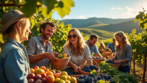 participez aux vendanges participatives et découvrez l’envers du décor ! plongez dans une expérience unique au cœur des vignobles, partagez la passion des vignerons et apprenez les secrets de la récolte du raisin.