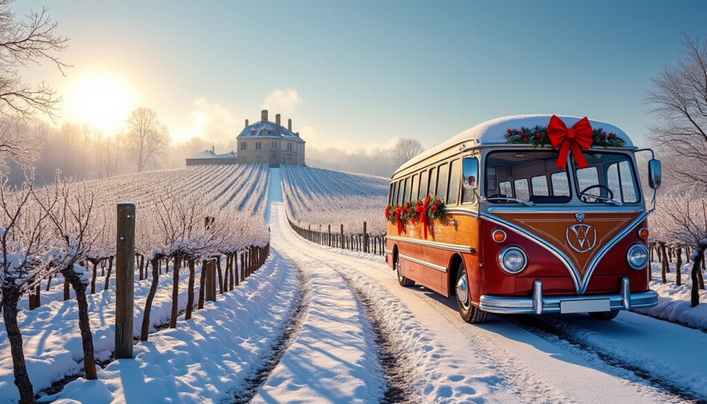 découvrez les meilleures destinations pour un wine tour hivernal en france. parcourez les vignobles emblématiques, dégustez des vins d’exception et vivez une expérience unique au cœur des régions viticoles françaises, même en hiver !
