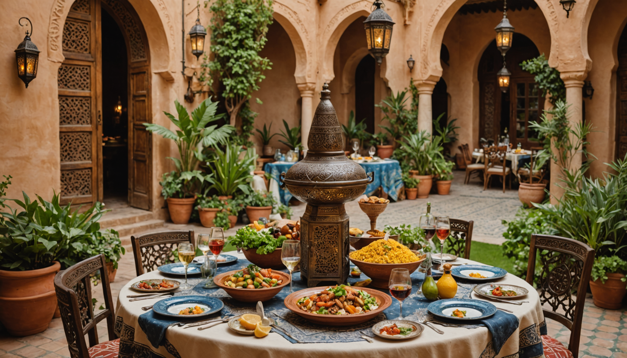 découvrez les meilleurs accords entre mets marocains savoureux et vins français raffinés à marrakech. conseils et suggestions pour sublimer vos repas et vivre une expérience gastronomique unique dans la ville ocre.