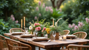 découvrez comment conjuguer respect de l'environnement et raffinement dans l'art de la table grâce à nos conseils pour une décoration éco-responsable et élégante.