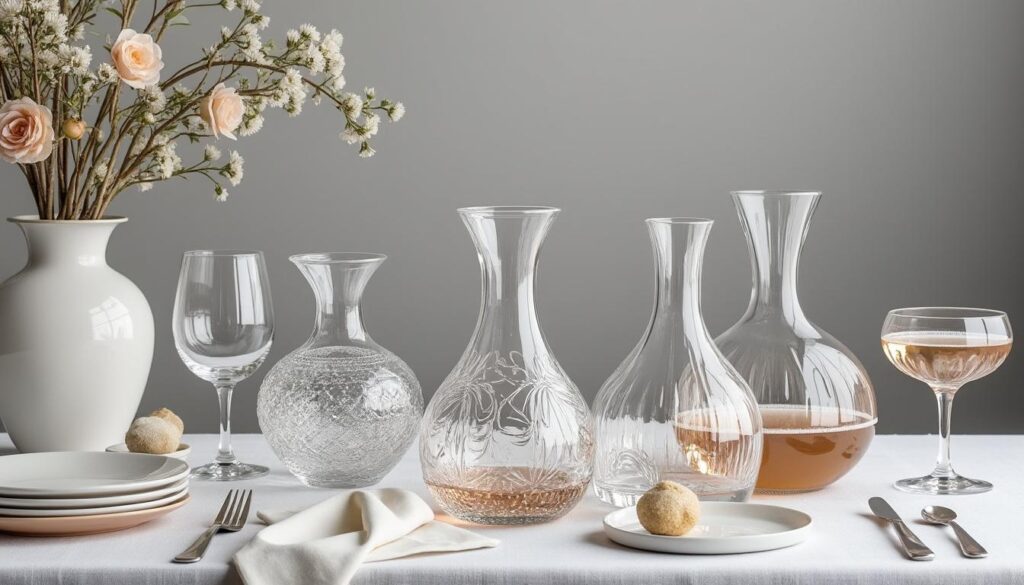 découvrez notre sélection des carafes design les plus élégantes du moment pour sublimer votre table et servir vos boissons avec style. alliez raffinement et fonctionnalité grâce à ces modèles tendance.