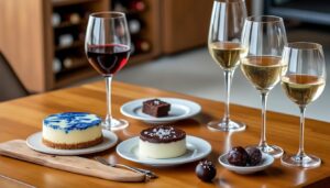 découvrez des accords surprenants entre vins et desserts pour des mariages inattendus qui éveilleront vos papilles.
