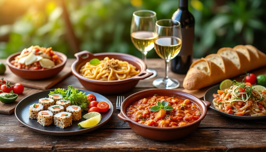 découvrez comment marier parfaitement les vins avec les cuisines du monde pour sublimer chaque repas grâce à nos conseils d'experts en accords mets et vins.