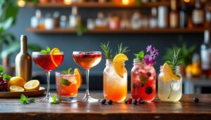 découvrez des recettes uniques de cocktails créatifs à base de vin pour surprendre vos invités et sublimer vos moments de convivialité.