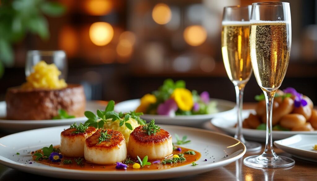 découvrez comment choisir et accorder le champagne parfait pour sublimer votre repas gastronomique et ravir vos papilles.