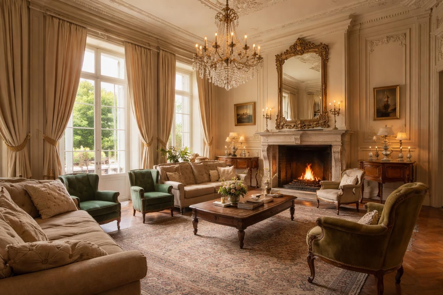 explorez les tendances déco des châteaux bordelais pour créer un salon élégant et raffiné alliant charme historique et modernité.