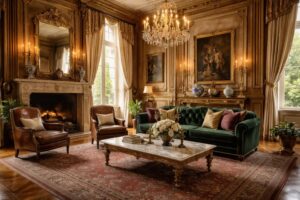 explorez les dernières tendances déco des châteaux bordelais pour aménager un salon élégant et raffiné, alliant charme historique et sophistication contemporaine.