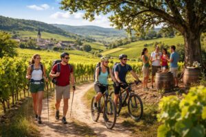 découvrez des séjours sportifs uniques dans les vignobles français alliant randonnée et cyclisme œnologique pour une expérience alliant sport, nature et dégustation de vins.
