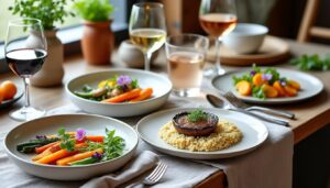 découvrez des accords innovants entre vins et plats végétariens pour sublimer vos repas avec des saveurs harmonieuses et originales.